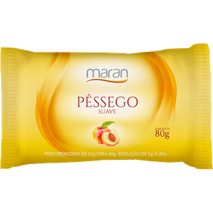 SABONETE MARAN 80G PESSEGO